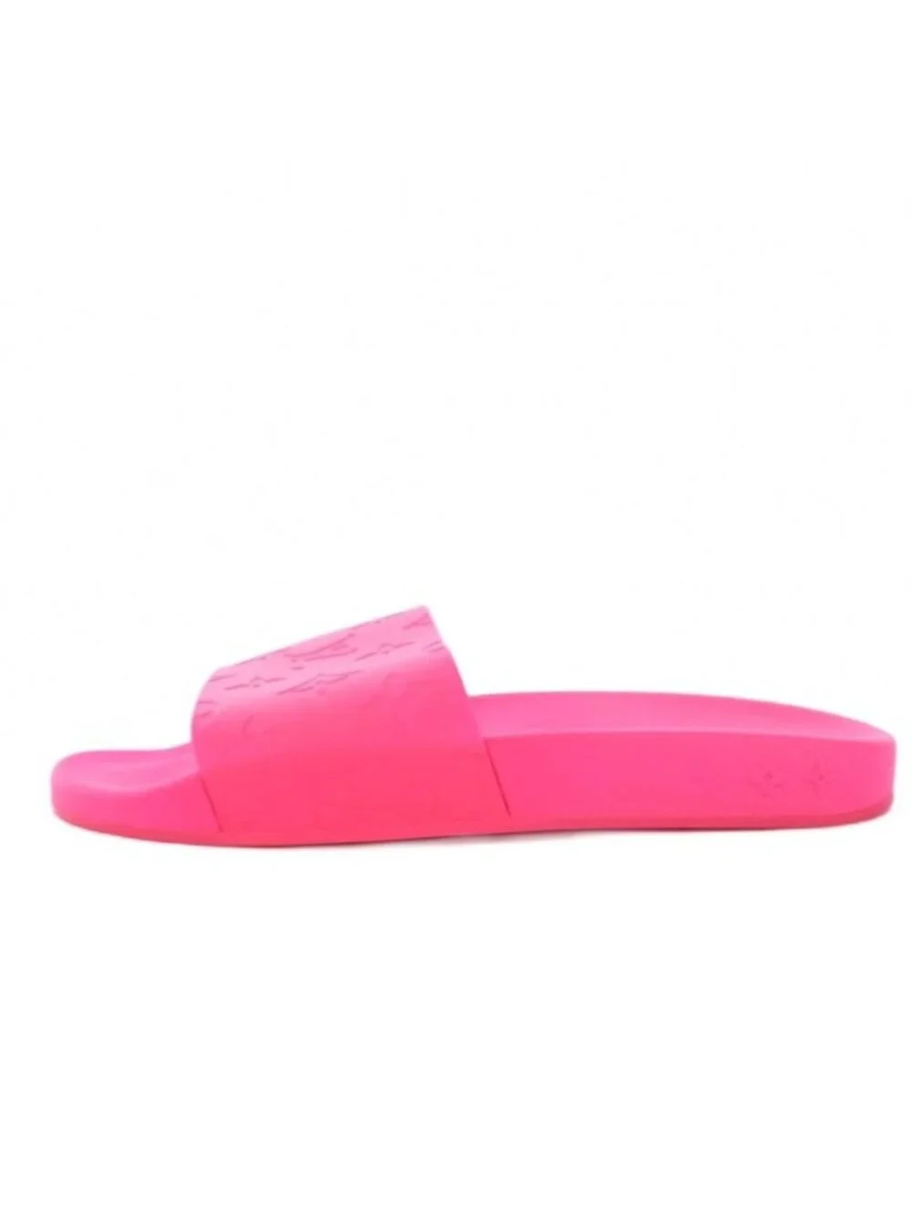 Louis Vuitton Waterfront Line Monogram Rubber Sandals 7 Pink KH - Picture 2 of 8